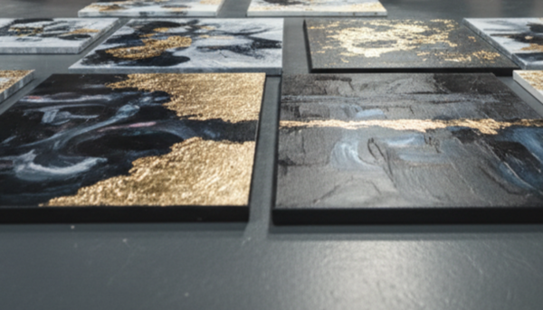 meine_g Malkurs Abstrakt - Blattgold & Silber | So, 21. Juni 2026